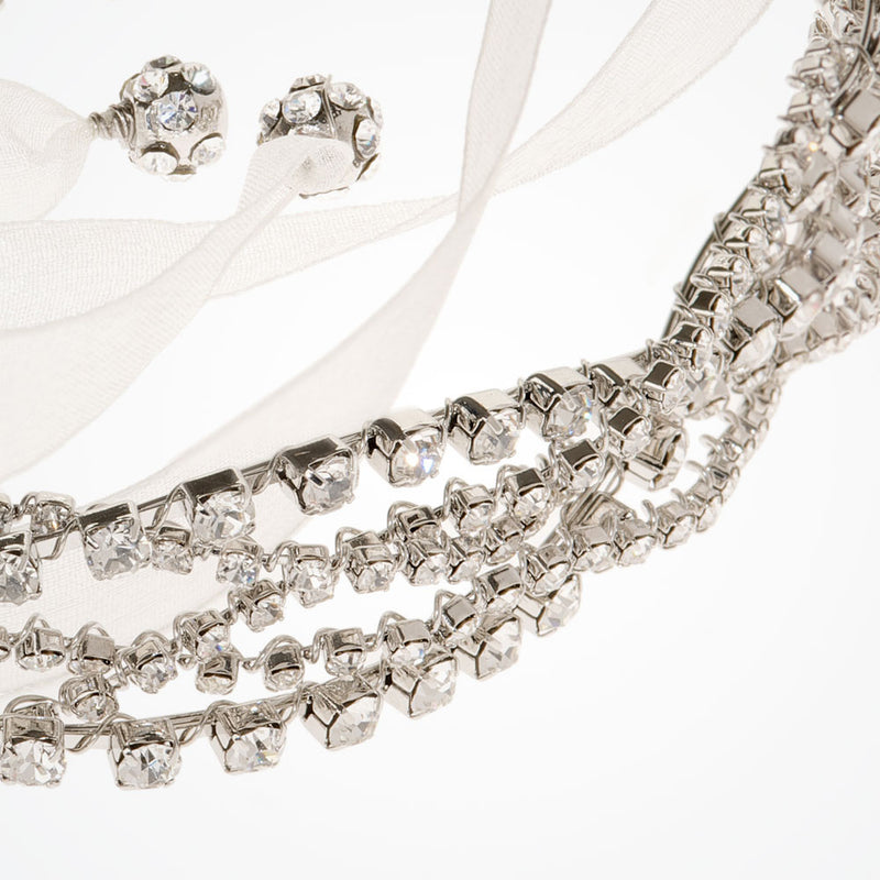 Marcia bridal brow headpiece - Liberty in Love