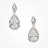 Mariella crystal teardrop earrings - Liberty in Love