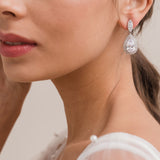 Mariella crystal teardrop earrings - Liberty in Love
