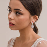 Mariella crystal teardrop earrings - Liberty in Love