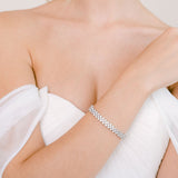 Mathilde geometric crystal bracelet - Liberty in Love