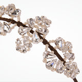 Mayfair crystal and pearl cluster headdress - Liberty in Love