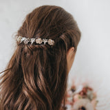 Meera clustered blossoms gold hair ornament - Liberty in Love