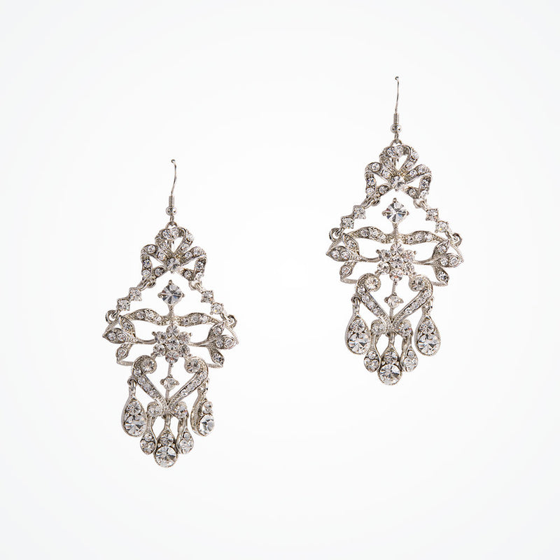 Memphis Swarovski crystal chandelier earrings - Liberty in Love