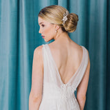 Millie pearly blossoms headpiece - Liberty in Love