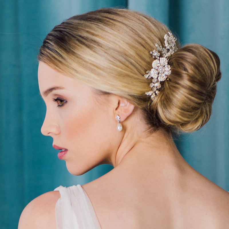 Millie pearly blossoms headpiece - Liberty in Love