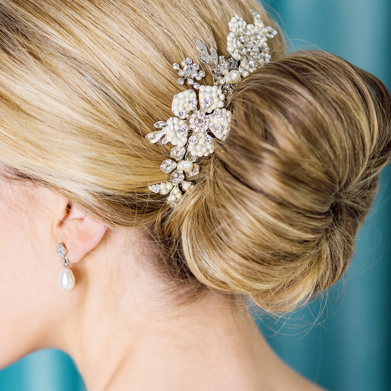 Millie pearly blossoms headpiece - Liberty in Love