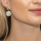 Minerva moonstone disc earrings - Liberty in Love