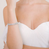 Mirabel crystal leaves bracelet - Liberty in Love