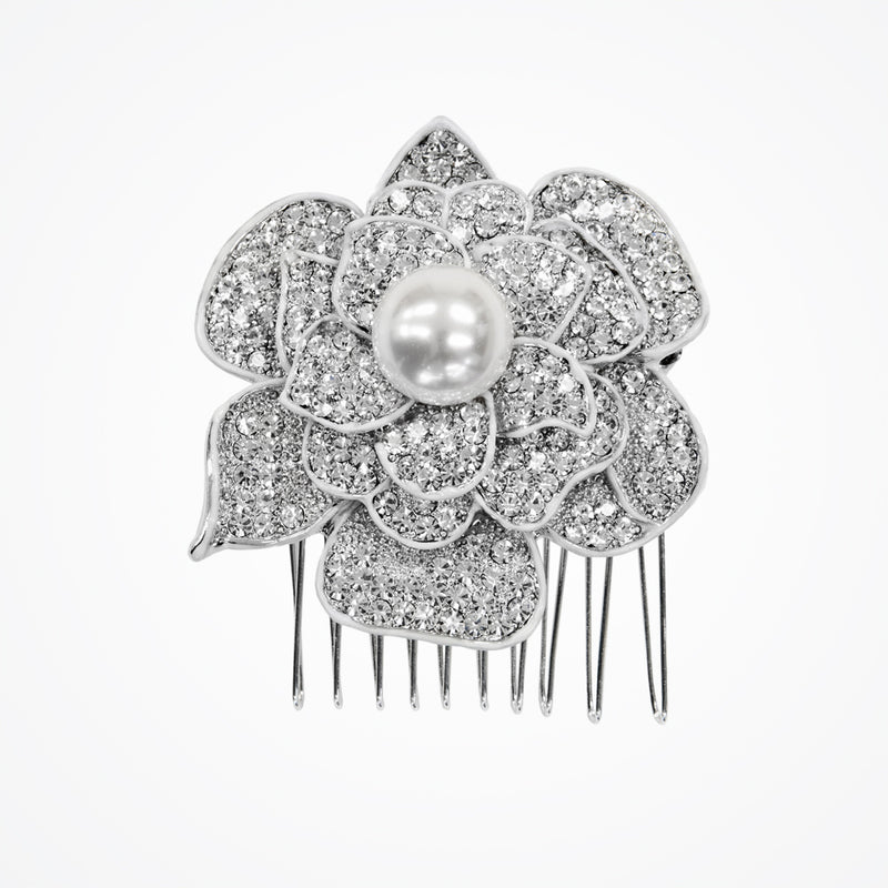 Miss ritz brooch on comb - Liberty in Love