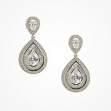 Montgomery crystal teardrop earrings - Liberty in Love