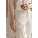 Moonflower scattered pearl beaded veil - Liberty in Love