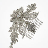 Morgan floral draping headpiece - Liberty in Love