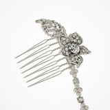 Morgan floral draping headpiece - Liberty in Love