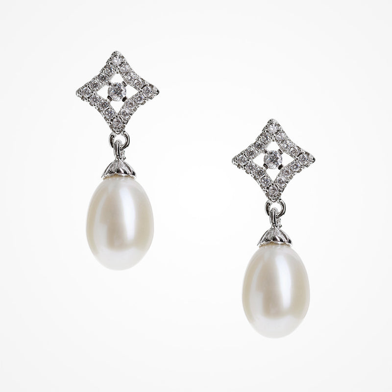 Real store ivory earrings