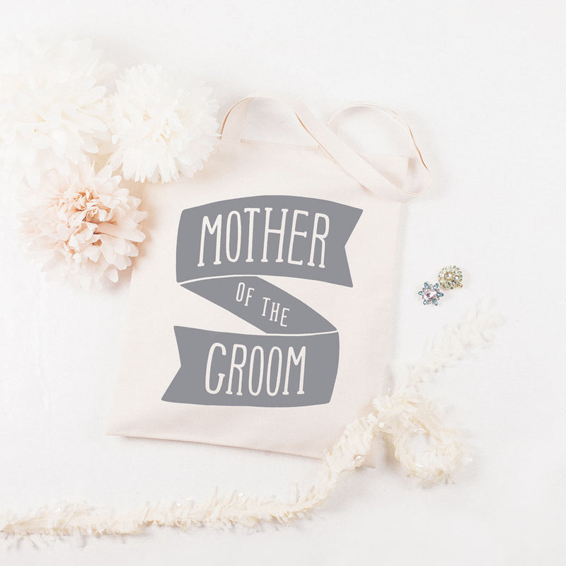 Mother of groom tote bag (grey) - Liberty in Love