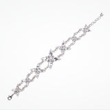 Crystal encrusted star wedding bracelet - Liberty in Love