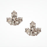 Crystal encrusted wedding stud earrings - Liberty in Love