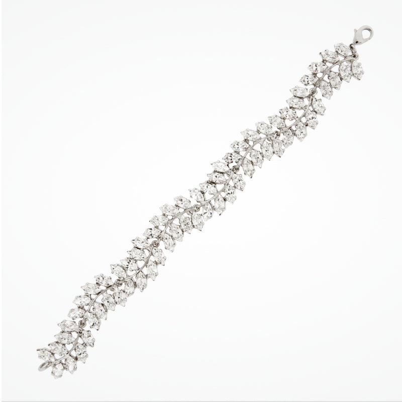 Ivy crystal bridal bracelet - Liberty in Love