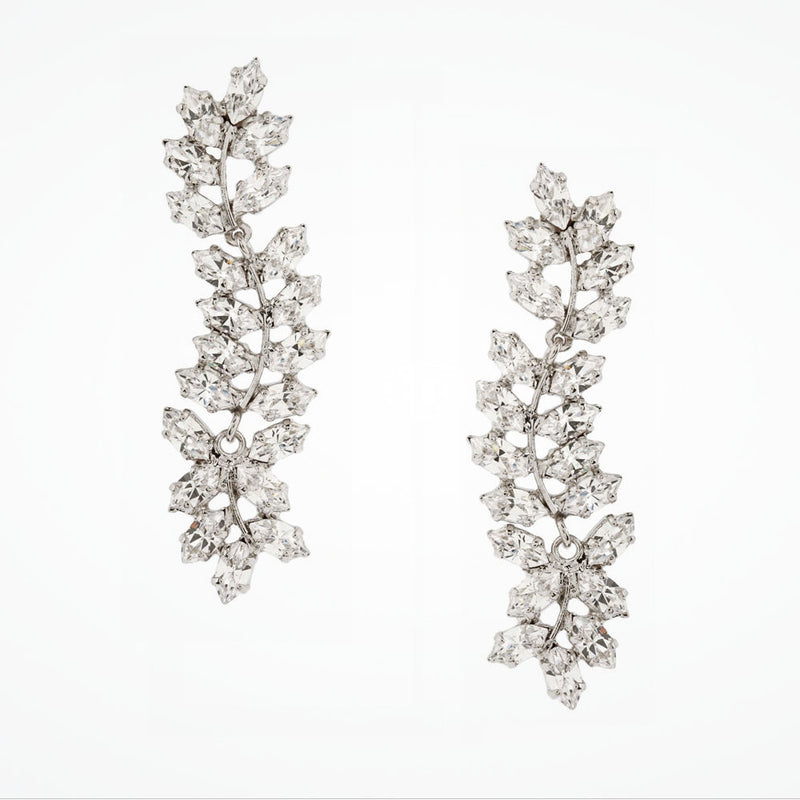 Ivy crystal drop earrings - Liberty in Love