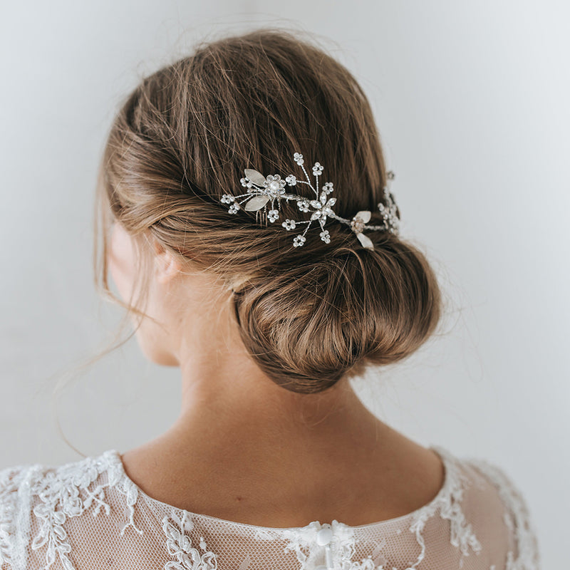 Nora line of blossoms hair vine - Liberty in Love