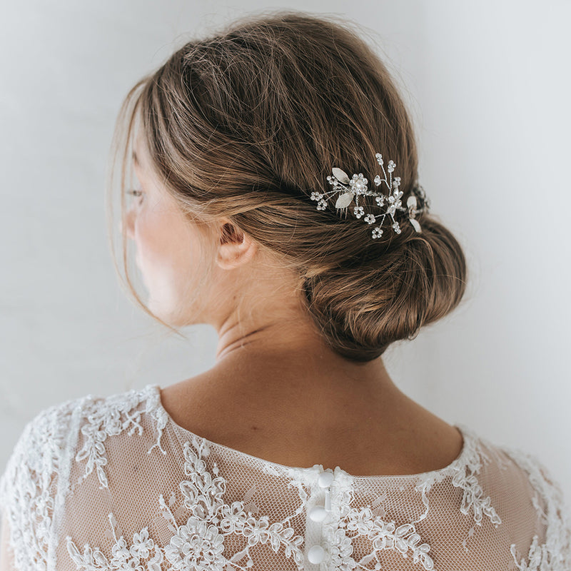 Nora line of blossoms hair vine - Liberty in Love