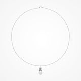 Georgette crystal embellished filigree pearl drop necklace - Liberty in Love