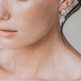 Odelia CZ teardrop earrings (silver) - Liberty in Love