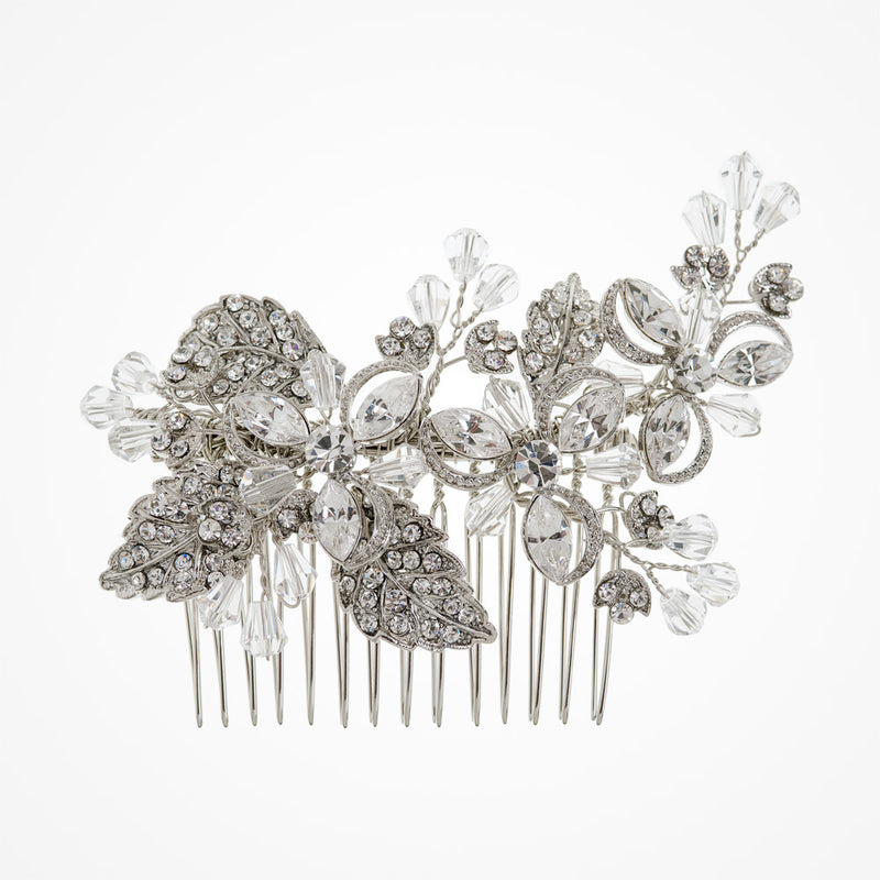 Odessa crystal spriggy hair comb - Liberty in Love