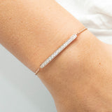 Opus zirconia crystal bar toggle bracelet - Liberty in Love