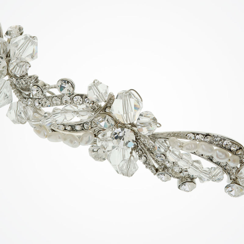 Paige vintage inspired crystal hair vine - Liberty in Love