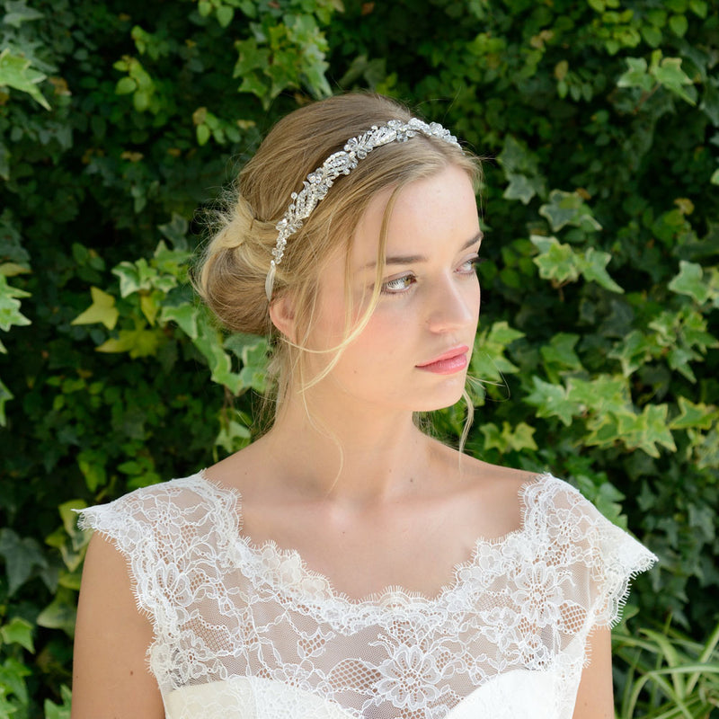 Paige vintage inspired crystal hair vine - Liberty in Love