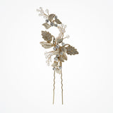 Paloma gold wired floral hair pin - Liberty in Love