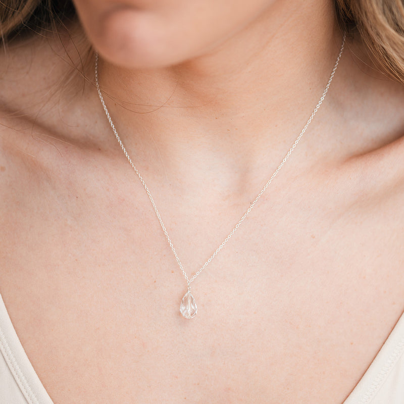 Pandora I crystal droplet pendant - Liberty in Love