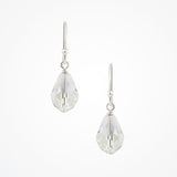 Pandora I crystal droplet earrings (silver) - Liberty in Love