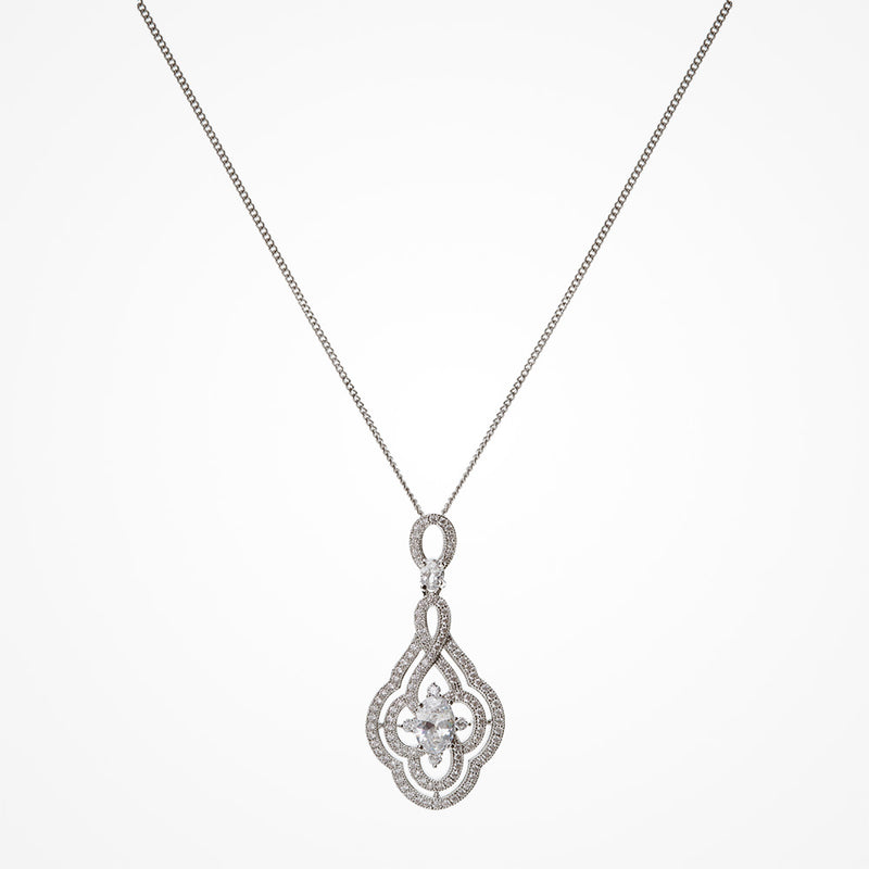 Park Avenue floral-inspired crystal pendant - Liberty in Love