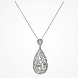 Pasadena crystal teardrop pendant necklace - Liberty in Love