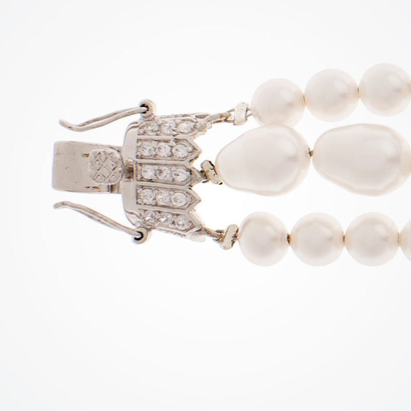 Peacock pearl bracelet - Liberty in Love