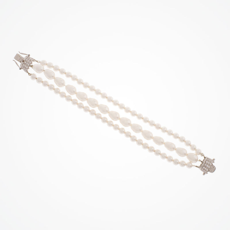 Peacock pearl bracelet - Liberty in Love