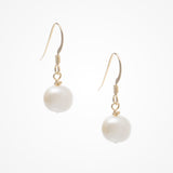Pearl elegance earrings (gold) - Liberty in Love