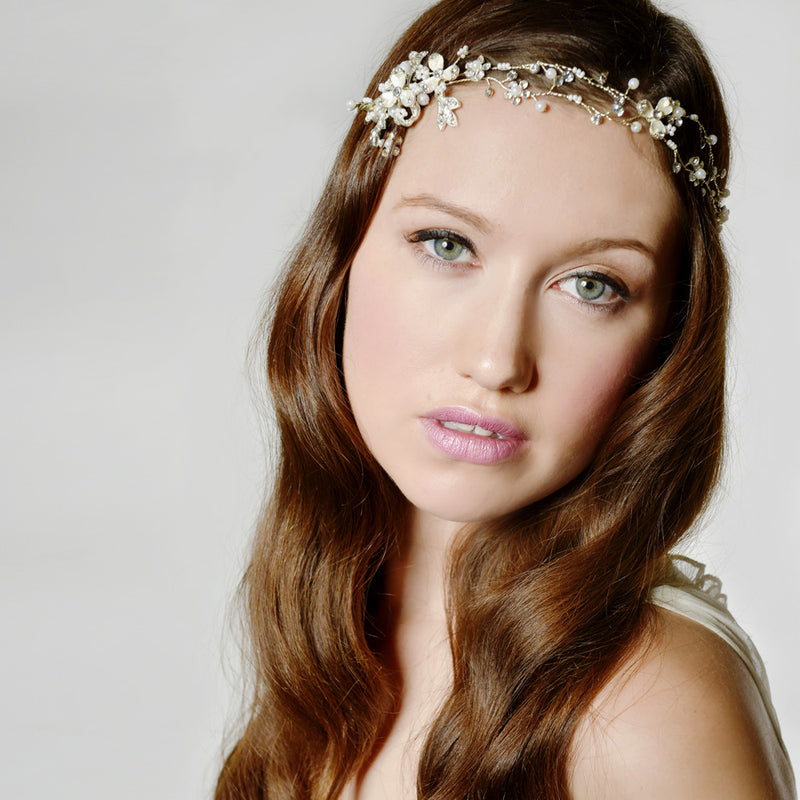 Kiki pearl and crystal hair vine - Liberty in Love