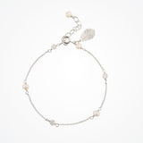 Pandora crystal and pearl bracelet (silver) - Liberty in Love