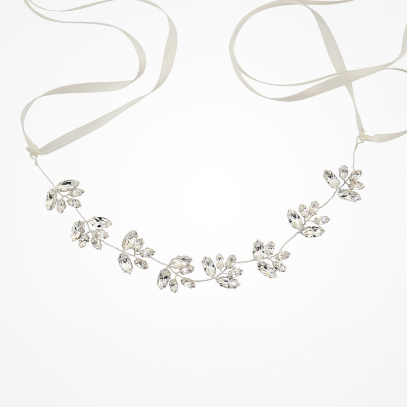 Penelope crystal leaves headpiece - Liberty in Love