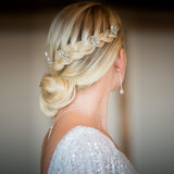 Penelope crystal hair pins (silver) - Liberty in Love