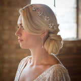 Penelope crystal leaves hair vine - Liberty in Love