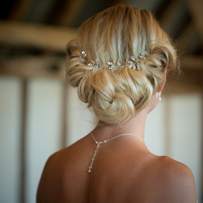 Penelope crystal leaves hair vine - Liberty in Love