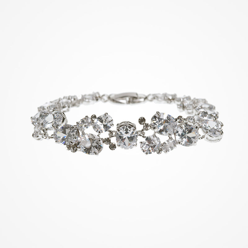 Peninsula cubic zirconia bracelet - Liberty in Love