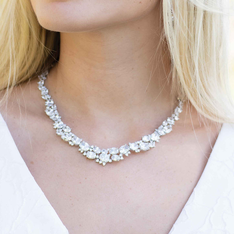 Peninsula cubic zirconia necklace - Liberty in Love