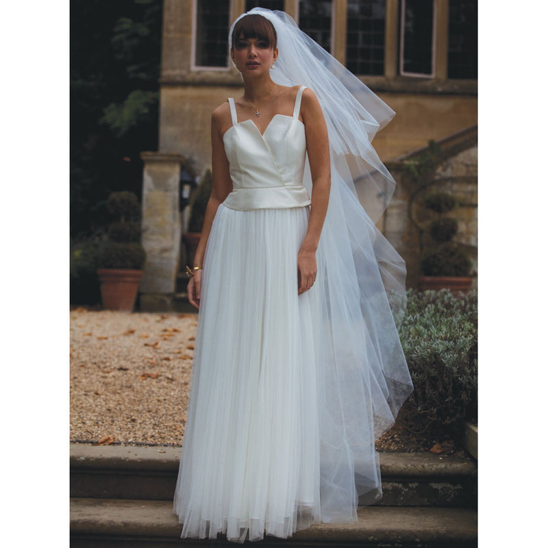 Phoenix two tier tulle veil - Liberty in Love
