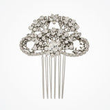 Piper crystal fan bridal hair comb - Liberty in Love